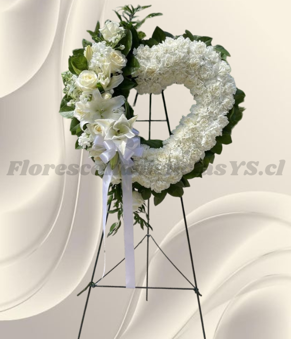 Corona a domicilio en santiago, Mix flores topiario, maule o margaritas